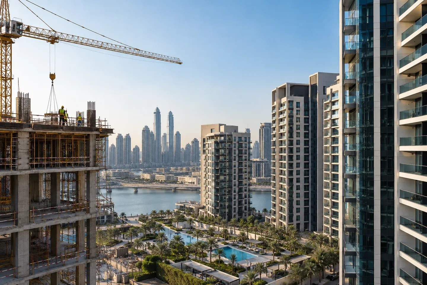 Share of new buildings in transactions: by number or by value