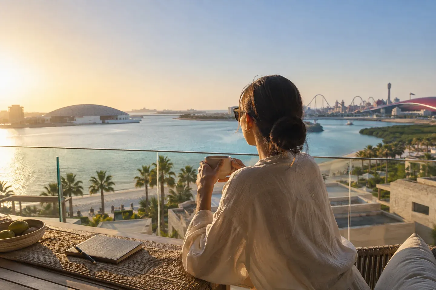 Saadiyat և Yas. ինչպես ընտրել կղզի ձեր շաբաթական գրաֆիկի համար