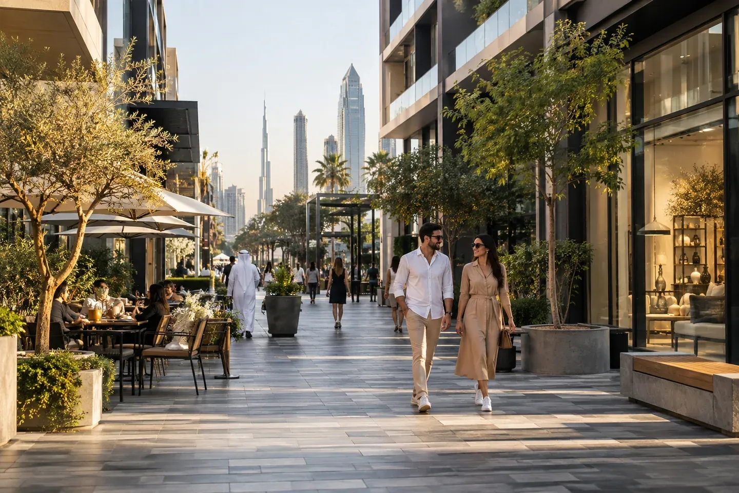 City Walk:公寓适合那些喜欢步行街的人