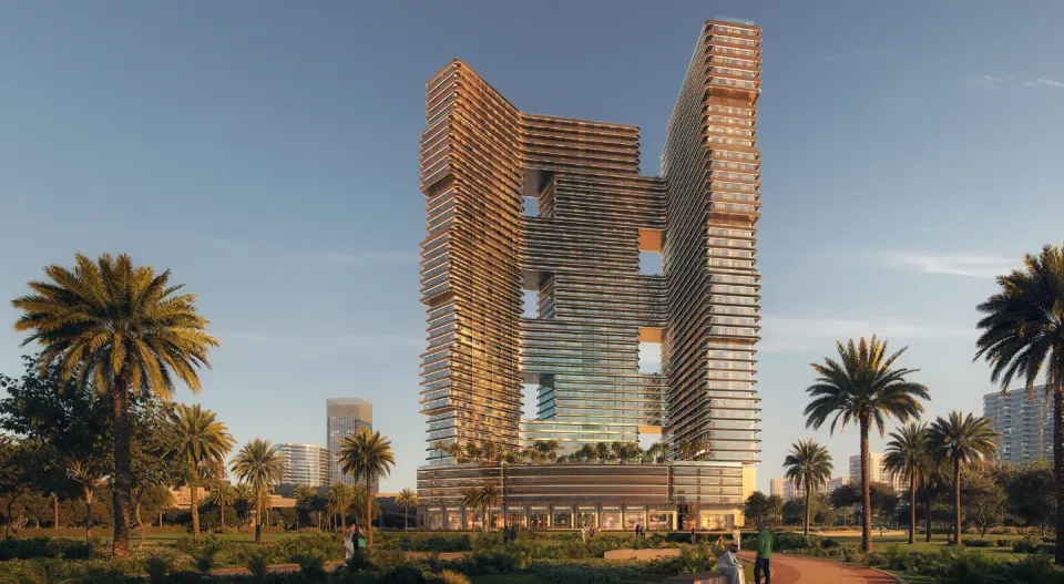 Изображение проекта · Binghatti Sky Terraces