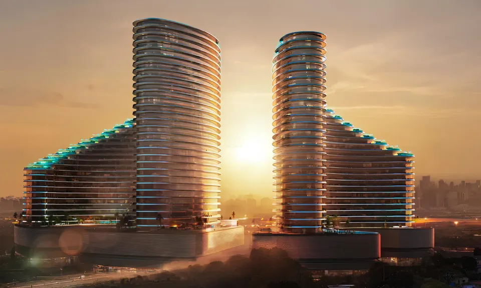 Изображение проекта · Binghatti Skyflame Tower 1